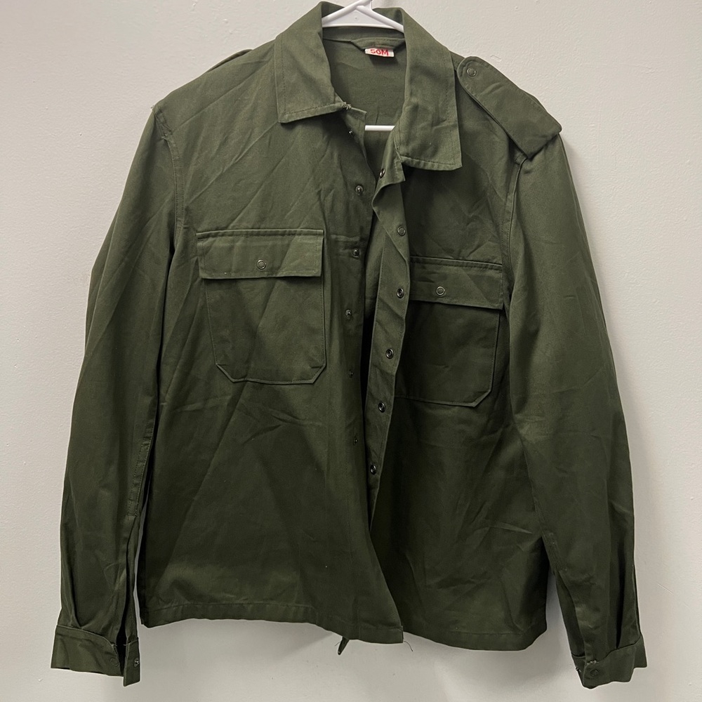 VINTAGE 50M MILITARY CARGO SHIRT